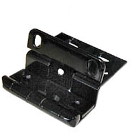 Hd RPC 10.18 in. Door Overlay Hinges- Satin Black Finish C375 1D